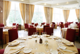 Foto del Salón Comedor del Hotel Pelayo en el Directorio de Empresas del Elefante Azul de Avilés
