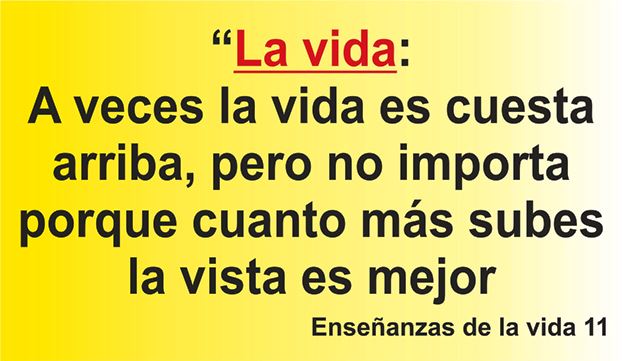 Una enseñanza de la Vida en la frase de hoy de los Centros de lavado de coches Elefante Azul de Avilés