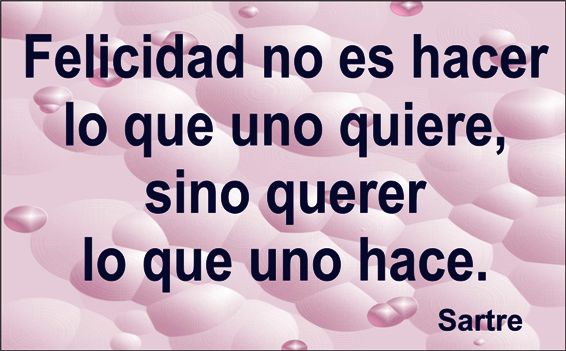 La Frase del día, sobre la Felicidad, de los Centros de lavado de coches Elefante Azul de Avilés