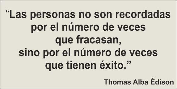 Una frase de Thomas Édison en los Centros de lavado de coches Elefante Azul de Avilés