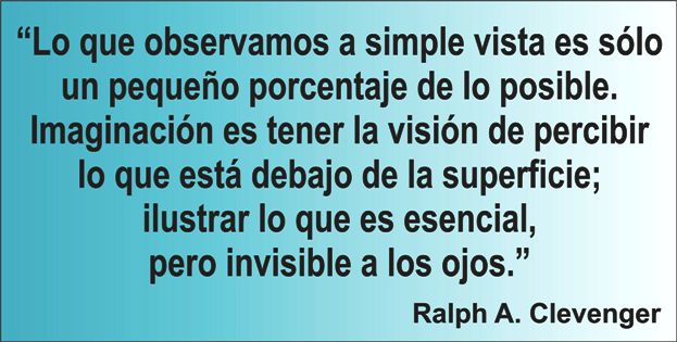 Una frase de Clavenger en los Centros de lavado de coches Elefante Azul de Avilés