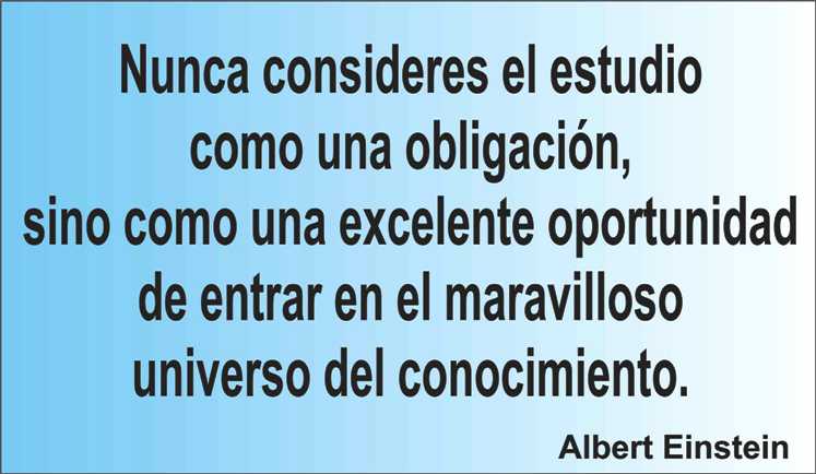 Otra frase de Albert Einstein en los Centros de lavado de coches Elefante Azul de Avilés