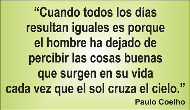 La frase del día de los Centros de lavado de coches Elefante Azul de Avilés nos invita a reflexionar sobre la vida.