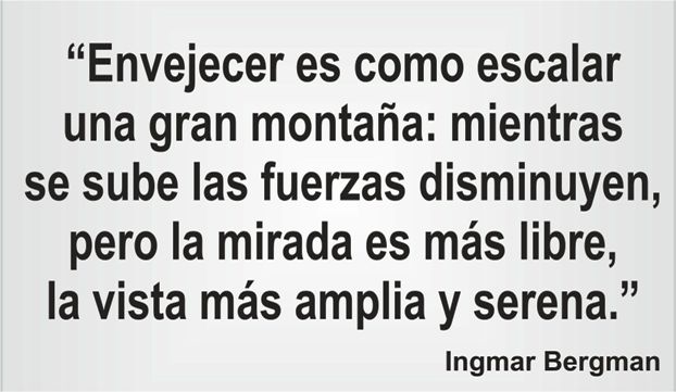 La vejez en la frase del día de los Centros de lavado y detallado de coches Elefante Azul de Avilés.