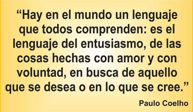 Un sabio consejo sobre el lenguaje en la frase del día de los Centros de lavado y detallado de coches Elefante Azul de Avilés.