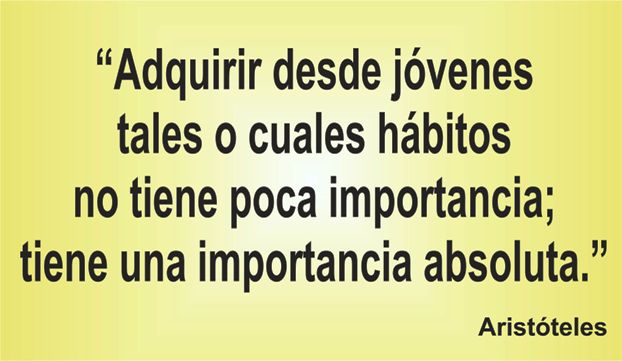Una enseñanza de Aristóteles sobre la juventud en la frase del día de los Centros de lavado y detallado de coches Elefante Azul de Avilés
