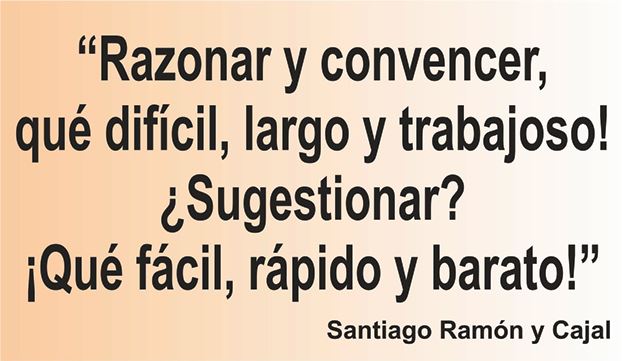 Santiago Ramón y Cajal nos trae una importante enseñanza en la frase del día de los Centros de lavado y detallado de coches Elefante Azul de Avilés