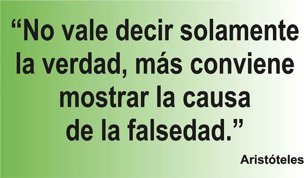 La verdad y la falsedad en la frase de hoy de los Centros de lavado y detallado de coches Elefante Azul de Avilés