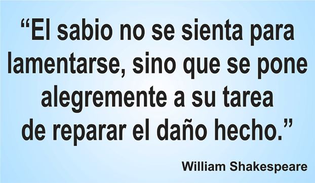 William Shakespeare nos enseña sobre la sabiduría en la frase de hoy de los Centros de lavado y detallado de coches Elefante Azul de Avilés