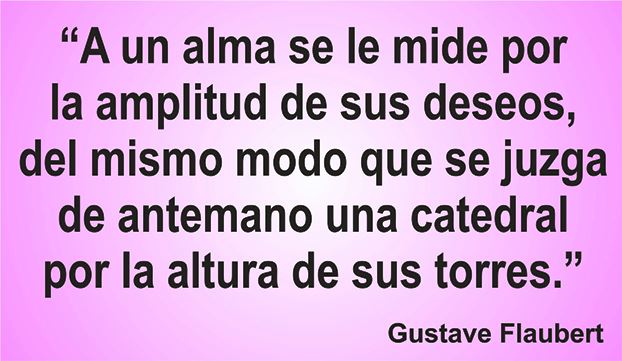 Una enseñanza de Gustave Flaubert en la frase del día de los Centros de lavado y detallado de coches Elefante Azul de Avilés