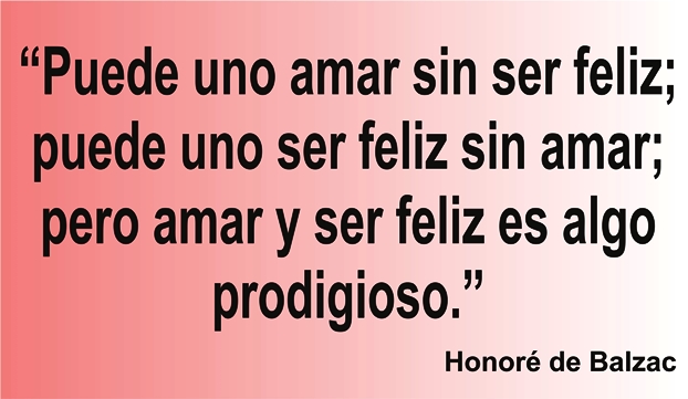 Frase sobre el amor de Honoré de Balzac en la frase del día de los Centros de lavado y detallado de coches Elefante Azul de Avilés