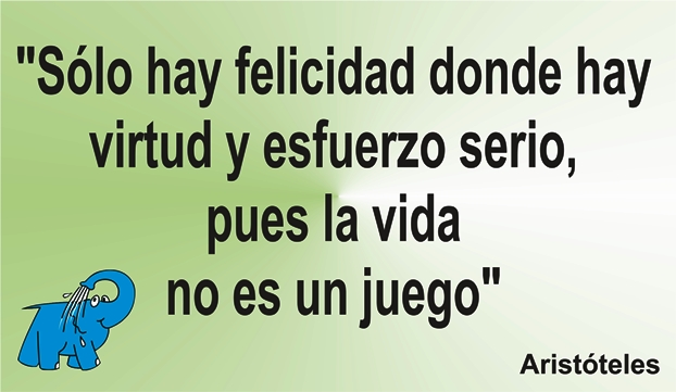 Una enseñanza de Aristóteles en la frase del día de los Centros de lavado de coches Elefante Azul de Avilés
