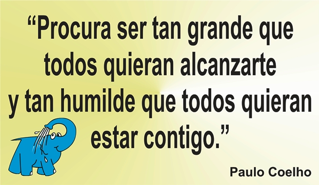 Una enseñanza de Paulo Cohelo en la frase del día de los Centros de lavado de coches Elefante Azul de Avilés
