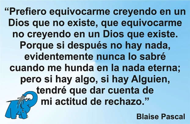 Una enseñanza de Blaise Pascal en la frase del día de los Centros de lavado de coches Elefante Azul de Avilés