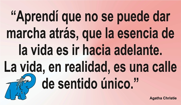 Una enseñanza de Agatha Cristie en la frase del día de los Centros de lavado de coches Elefante Azul de Avilés