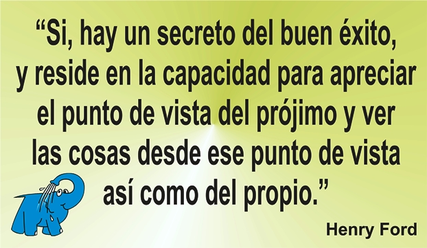 Enseñanza de Henry Ford sobre el éxito en la frase del día de los Centros de lavado de coches Elefante Azul de Avilés