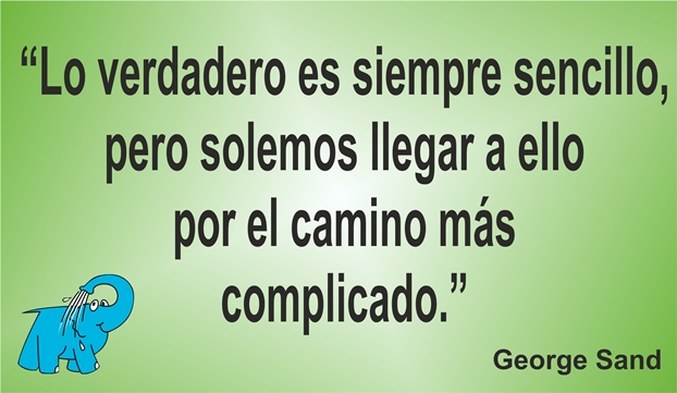 Una enseñanza de Geroge Sand en la frase del día de los Centros de lavado de coches Elefante Azul de Avilés