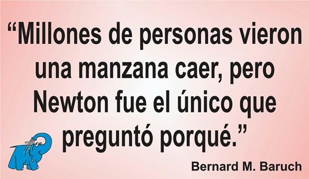 Una enseñanza de Bernard Baruch en la frase del día de los Centros de lavado de coches Elefante Azul de Avilés