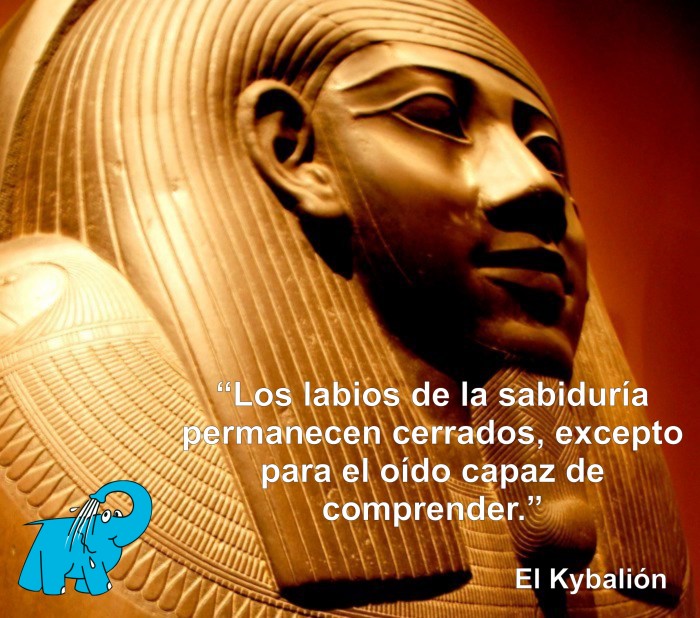 Una enseñanza de El Kybalión en la frase del día del Centro de lavado de coches Elefante Azul de Avilés