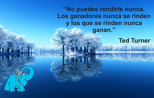 Una enseñanza de Ted Turner en la frase del día del Elefante Azul de Avilés