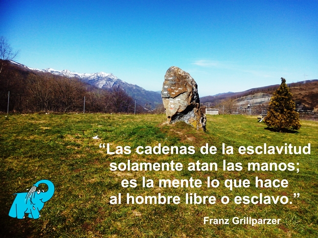 Una enseñanza de Franz Grillparzer en la frase del día del Elefante Azul de Avilés