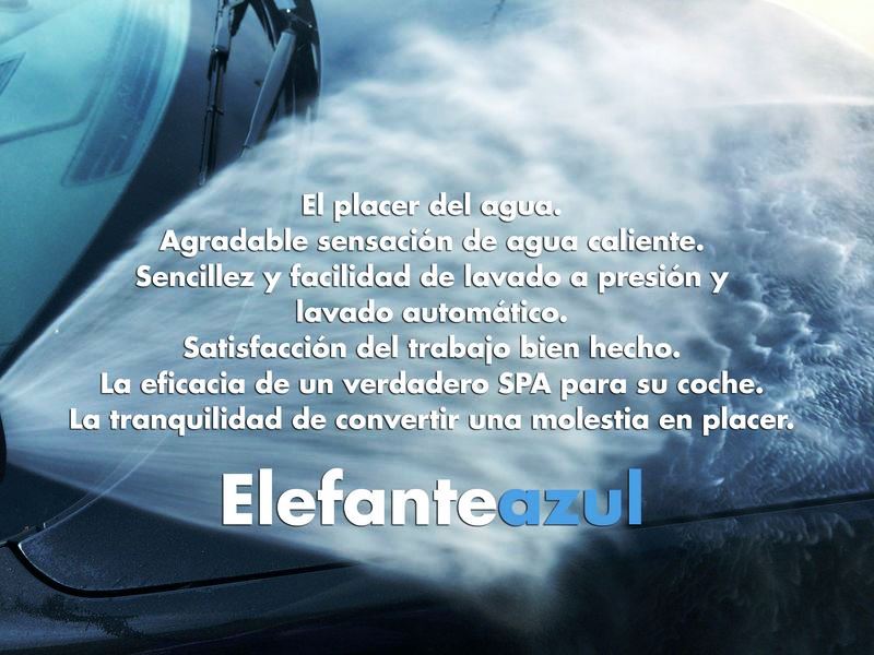 Lavar el coche en el Centro Elefante Azul de Avilés es un placer.