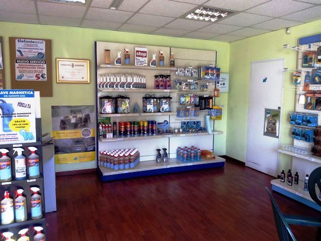 Imagen de la Tienda del Centro de lavado de coches Elefante Azul de Avilés