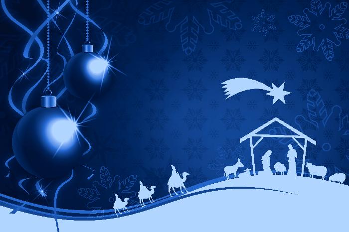 Una imagen de Navidad en el sitio web del Elefante Azul de Avilés
