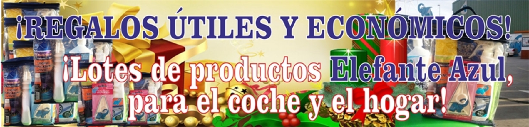 Regala Lotes de Productos del Elefante Azul de Avilés, útiles y muy económicos