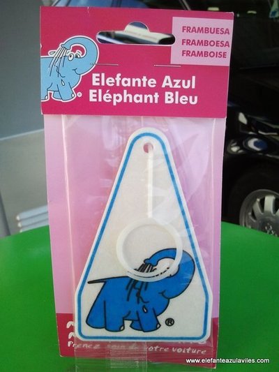 Ambientador Elefante Azul Frambuesa