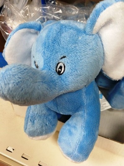 Peluche Elefantito Azul
